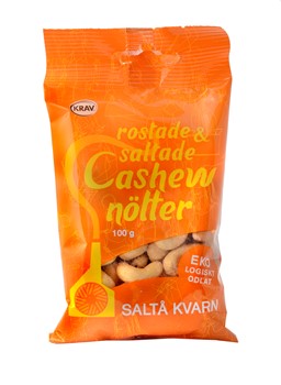 Cashewnötter rostade & saltade KRAV